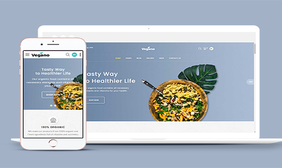 基于Bootstrap4构建有机食品商店网站模板